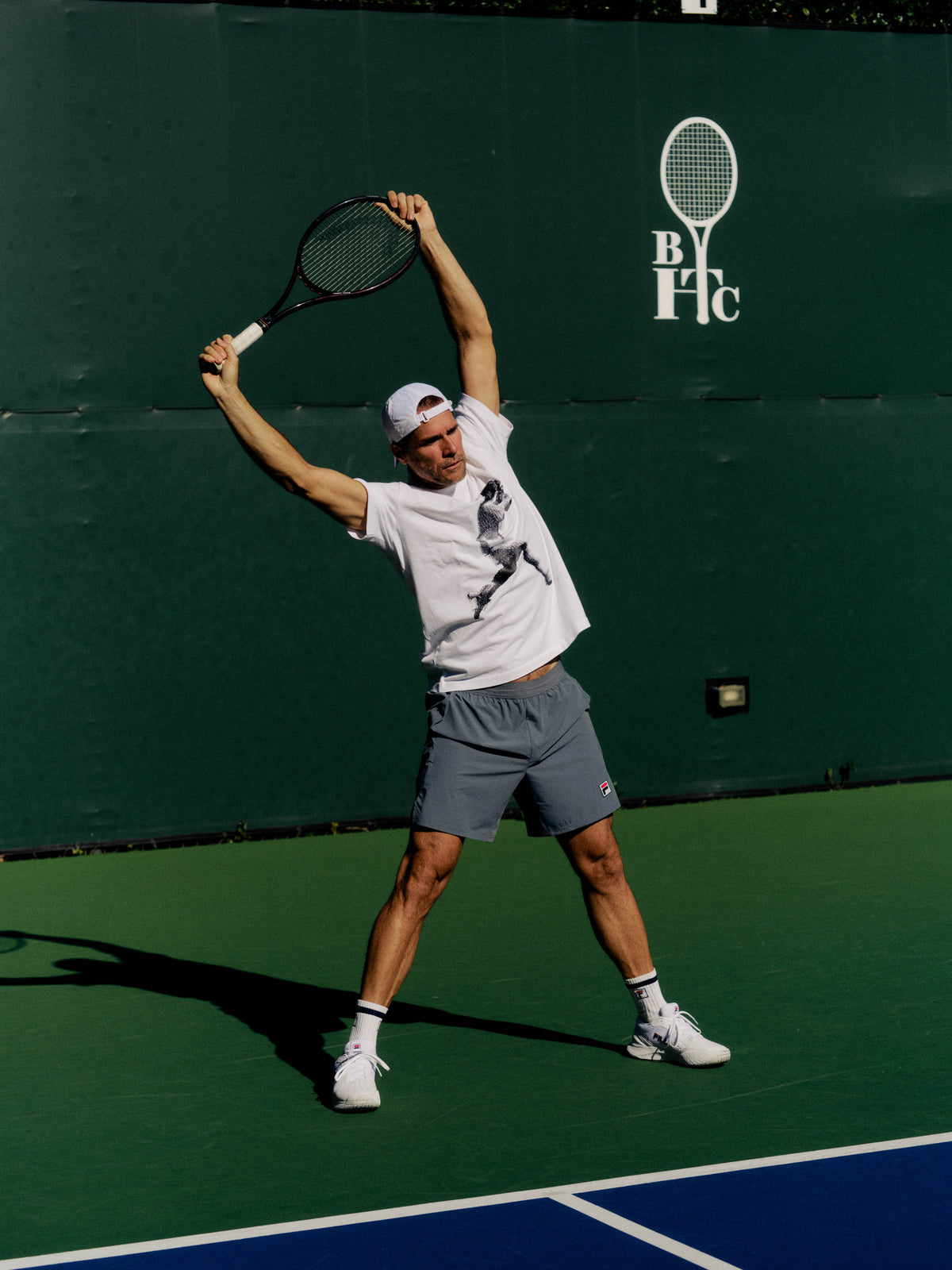 Tommy Haas on court